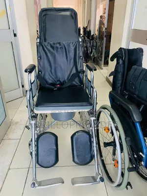Reclining Wheelchair Fully Reclines to a Horizontal Positio