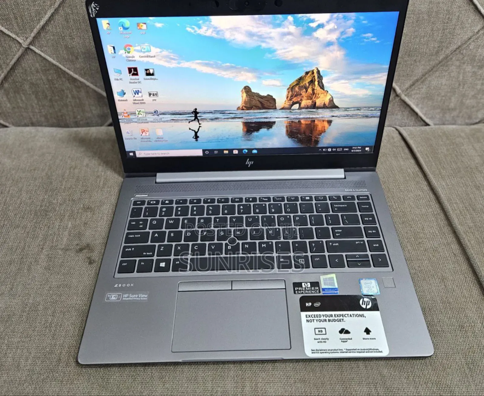 New Laptop HP ZBook Studio G4 16GB Intel Core I7 SSD 512GB