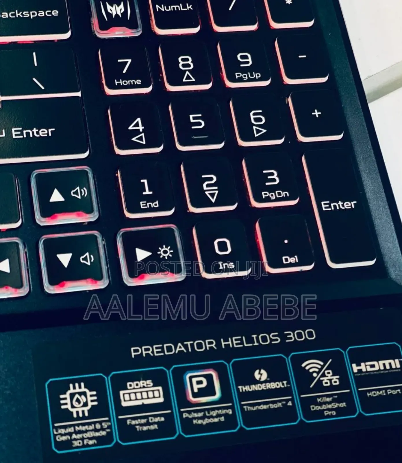 New Laptop Acer Predator Helios 300 16GB Intel Core I7 SSD 512GB