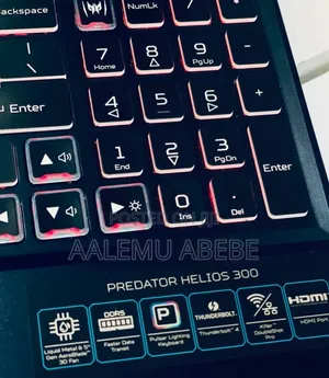 New Laptop Acer Predator Helios 300 16GB Intel Core I7 SSD 512GB