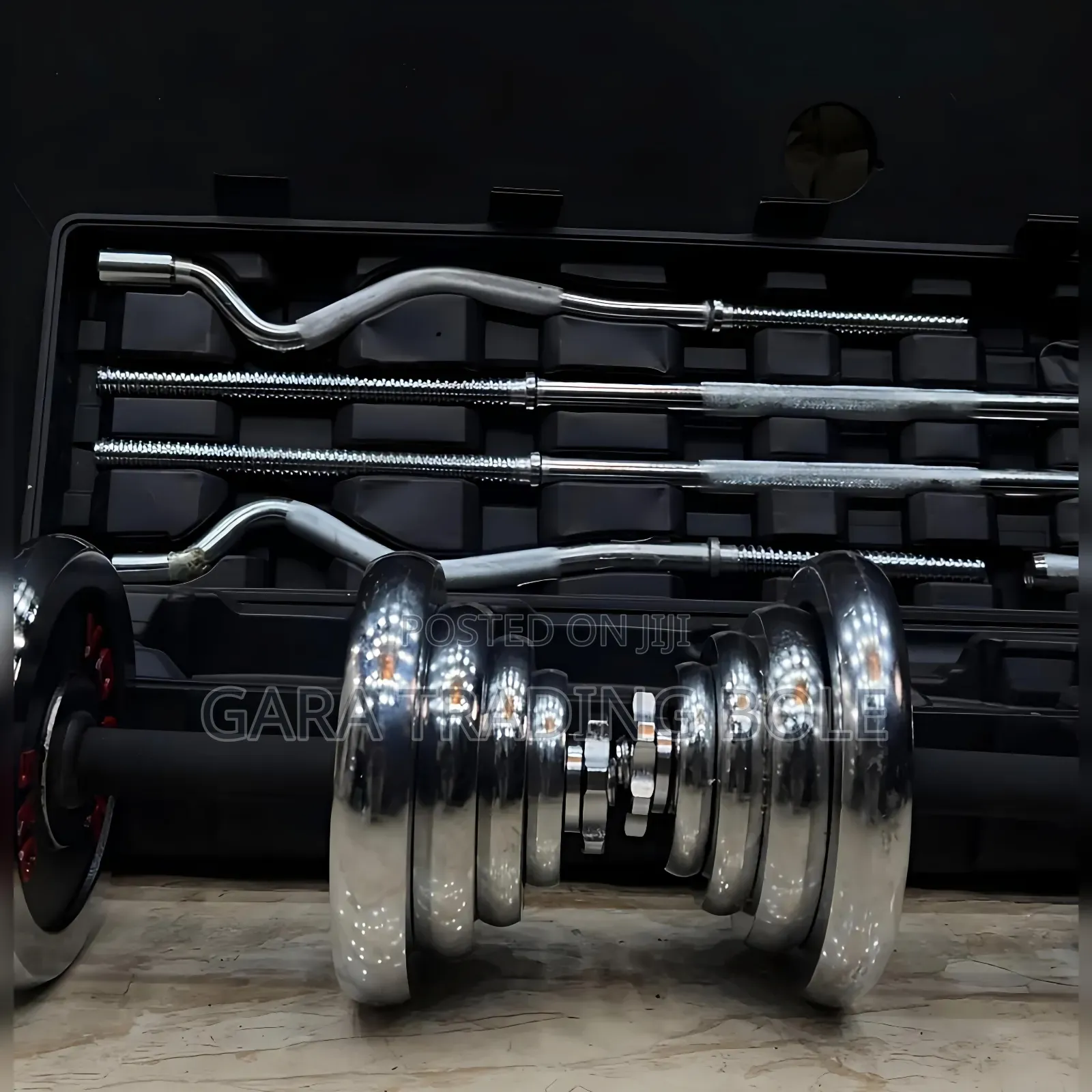 Reebok Treadmill Horse Power4 or Dumbbell and Barbell 55kg )