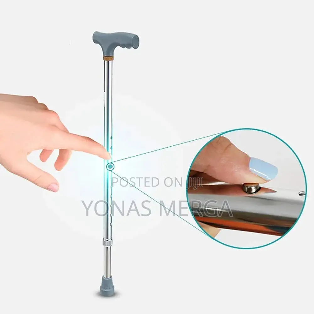 Walking Stick, Portable Cane With Handle, Non-Slip Base