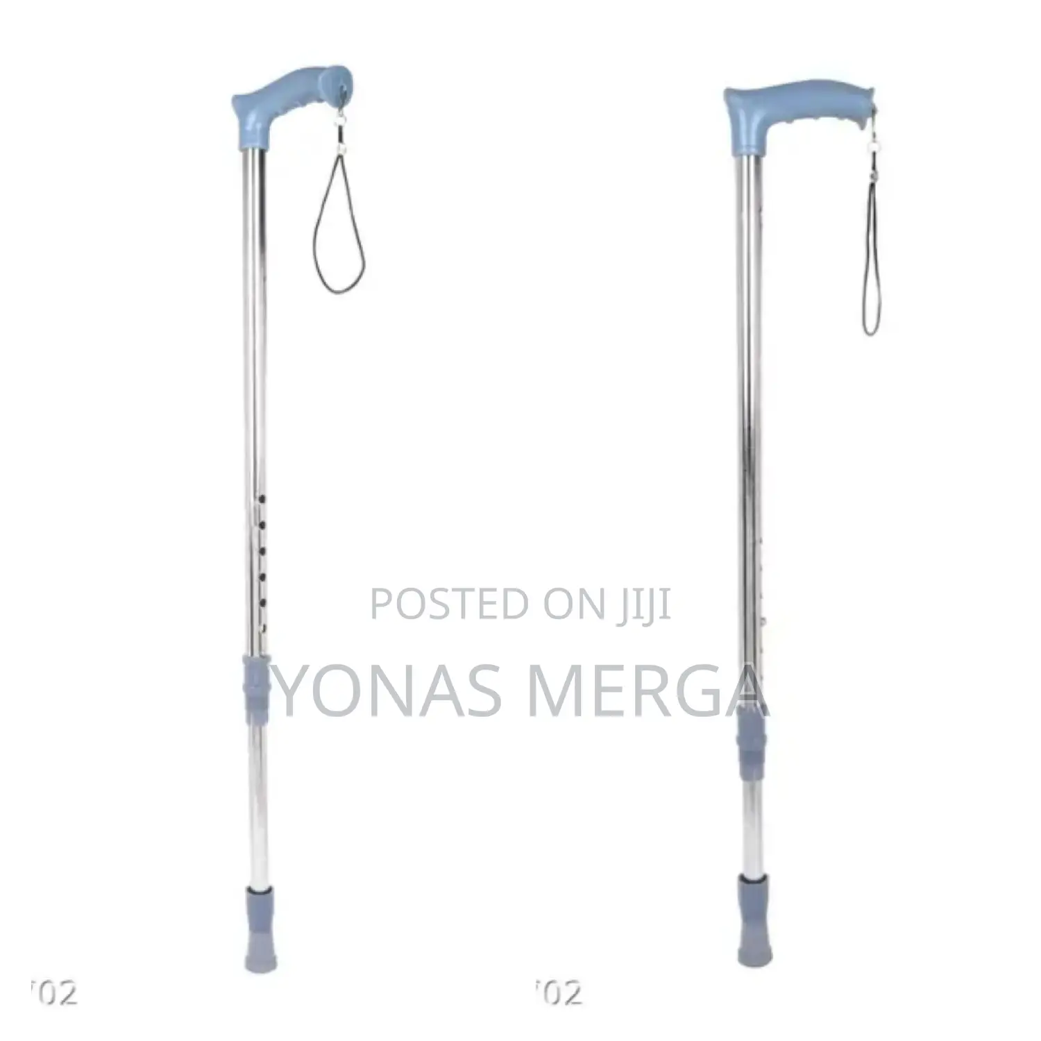 Walking Stick Antislip Aluminium Alloy Cane Elder Disability