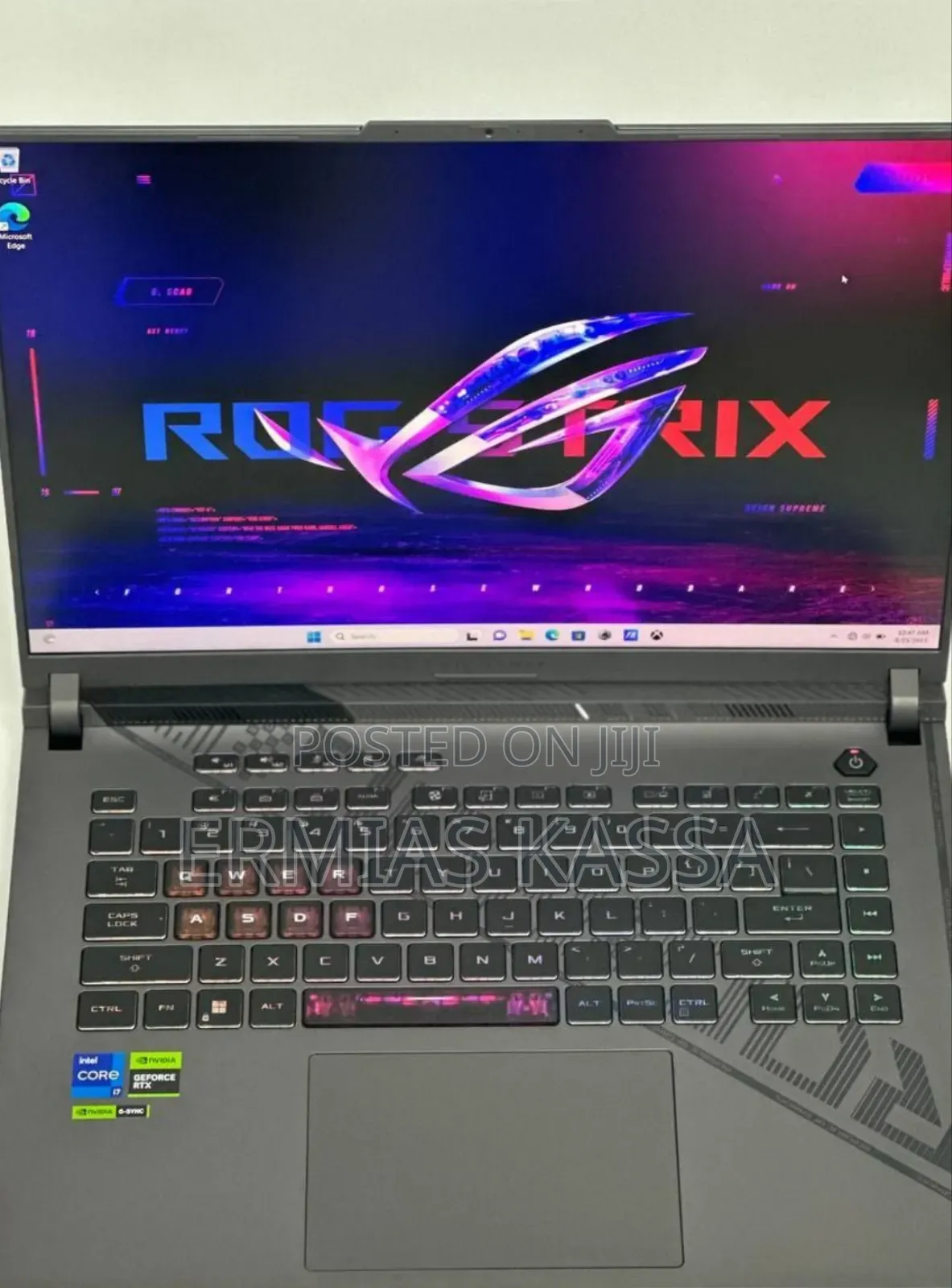 New Laptop Asus ROG Strix G16 G614 16GB Intel Core I7 SSD 512GB