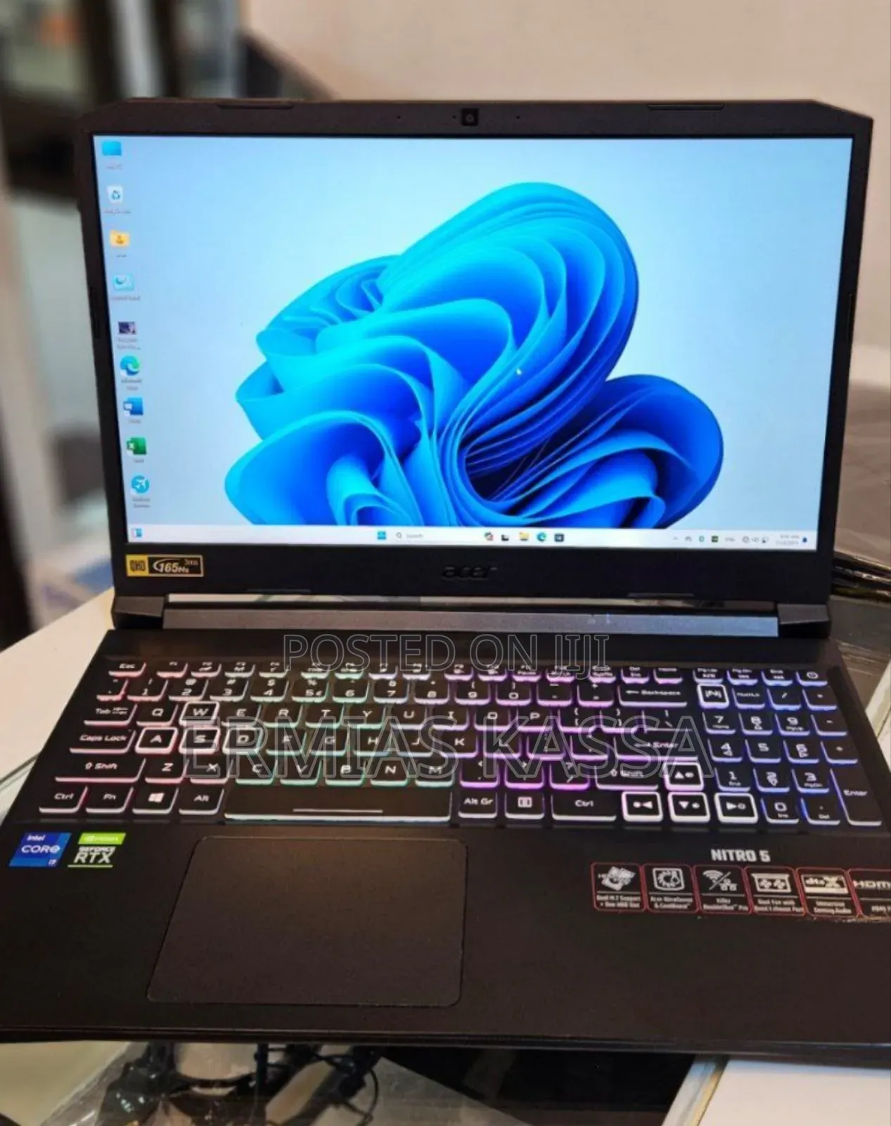 New Laptop Acer Nitro 5 16GB Intel Core I7 SSD 1T