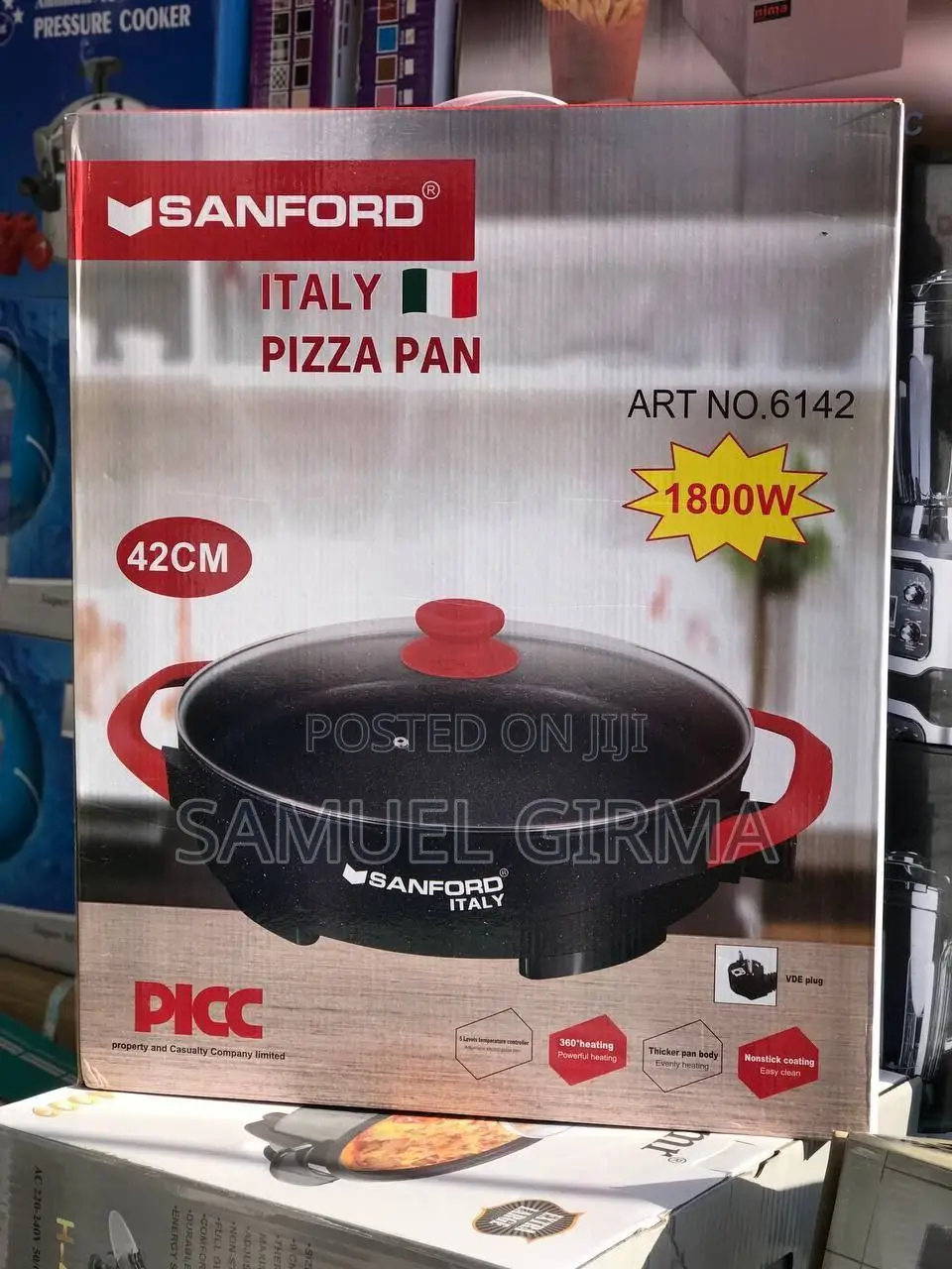 Sanford Italy Electric Ceramic Pan