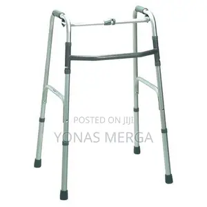 Photo - Walking Stick With Hospital Elderly Walker (Without Pulley)