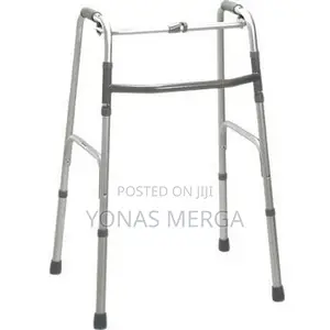 Photo - WANRI Foldable Elderly Walker Flat Walker Double Armrest
