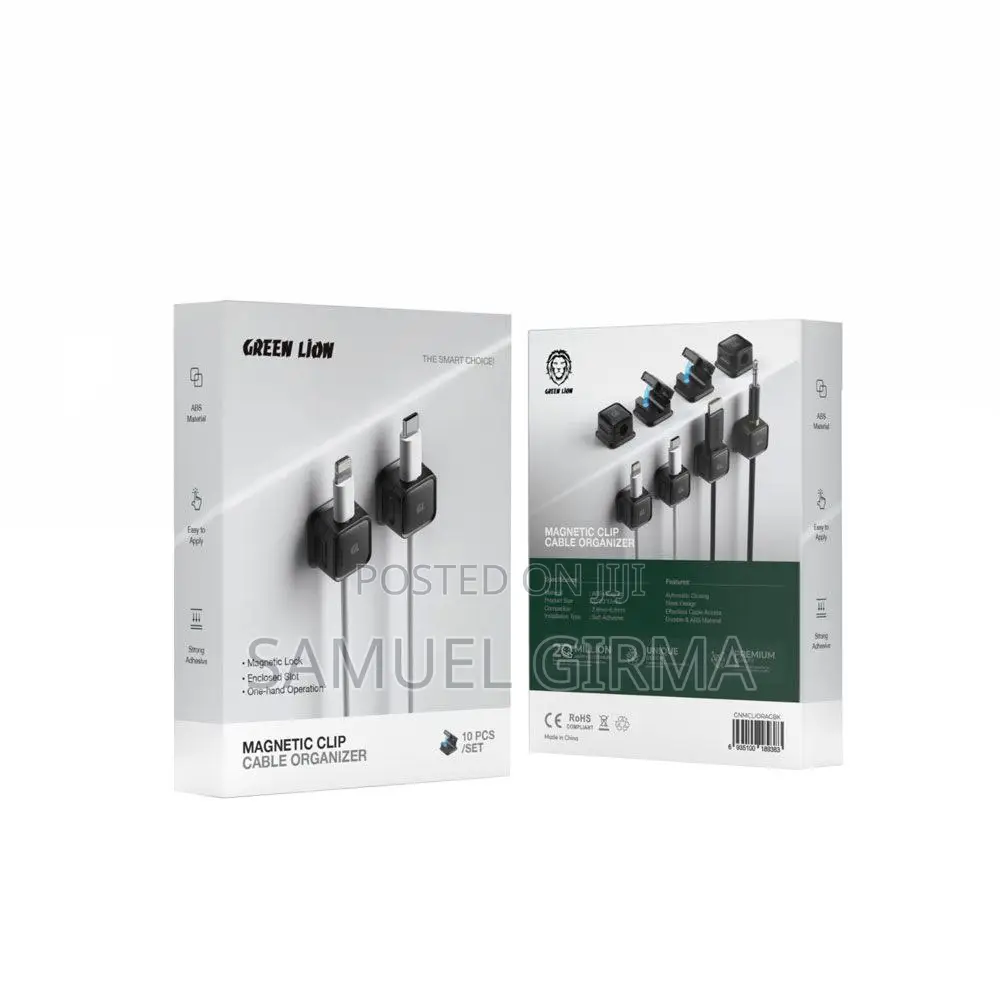 Magnetic Clip Cable Organizer 
 High-Quality