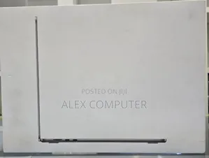 New Laptop Apple MacBook Air 2024 M3 15-Inch 8GB Apple M3 SSD 256GB