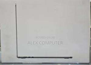 New Laptop Apple MacBook Air 2024 M3 15-Inch 8GB Apple M3 SSD 256GB