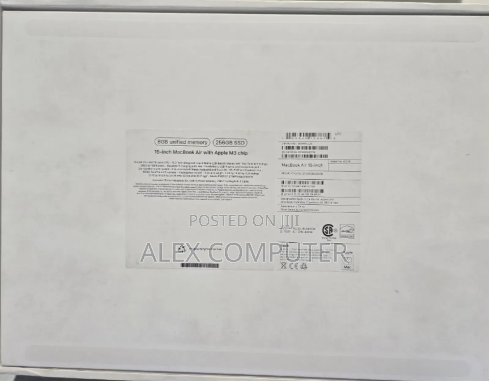New Laptop Apple MacBook Pro 2022 M2 8GB Apple M2 SSD 256GB