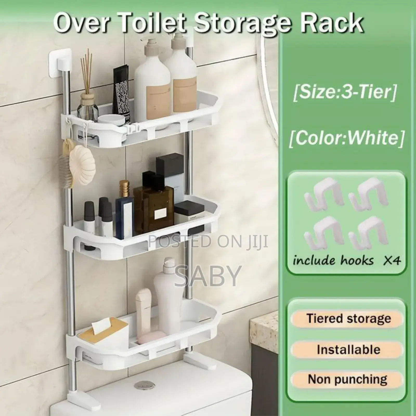Over Toilet Storage Rack
