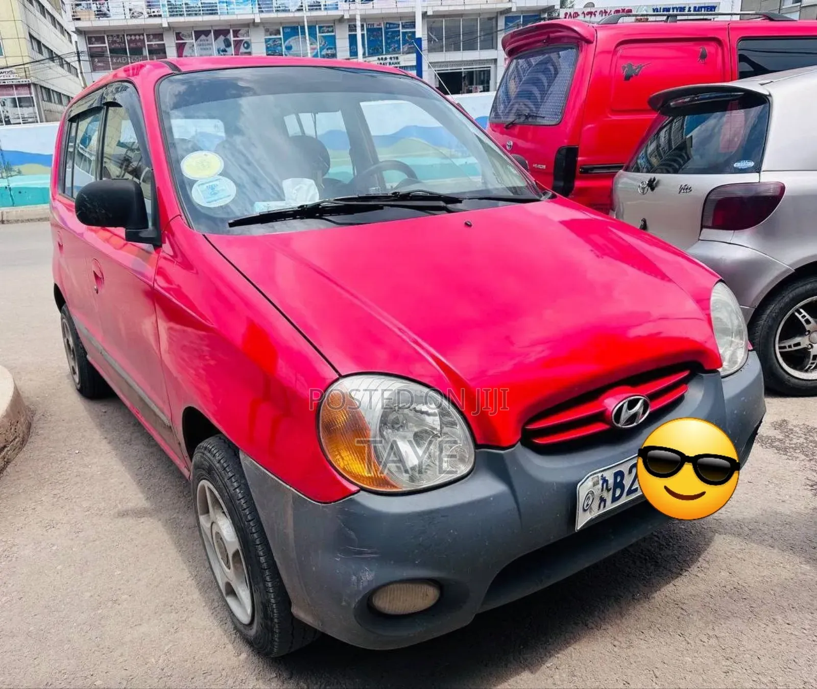 Hyundai Atos 2002 Red