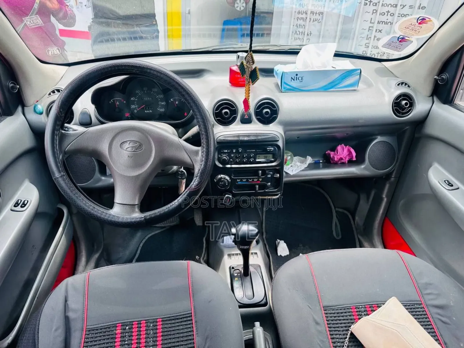 Hyundai Atos 2002 Red