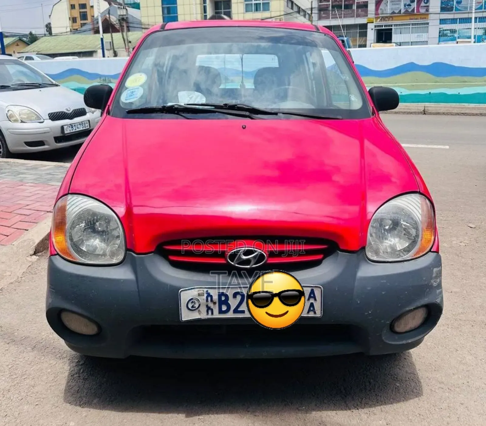 Hyundai Atos 2002 Red