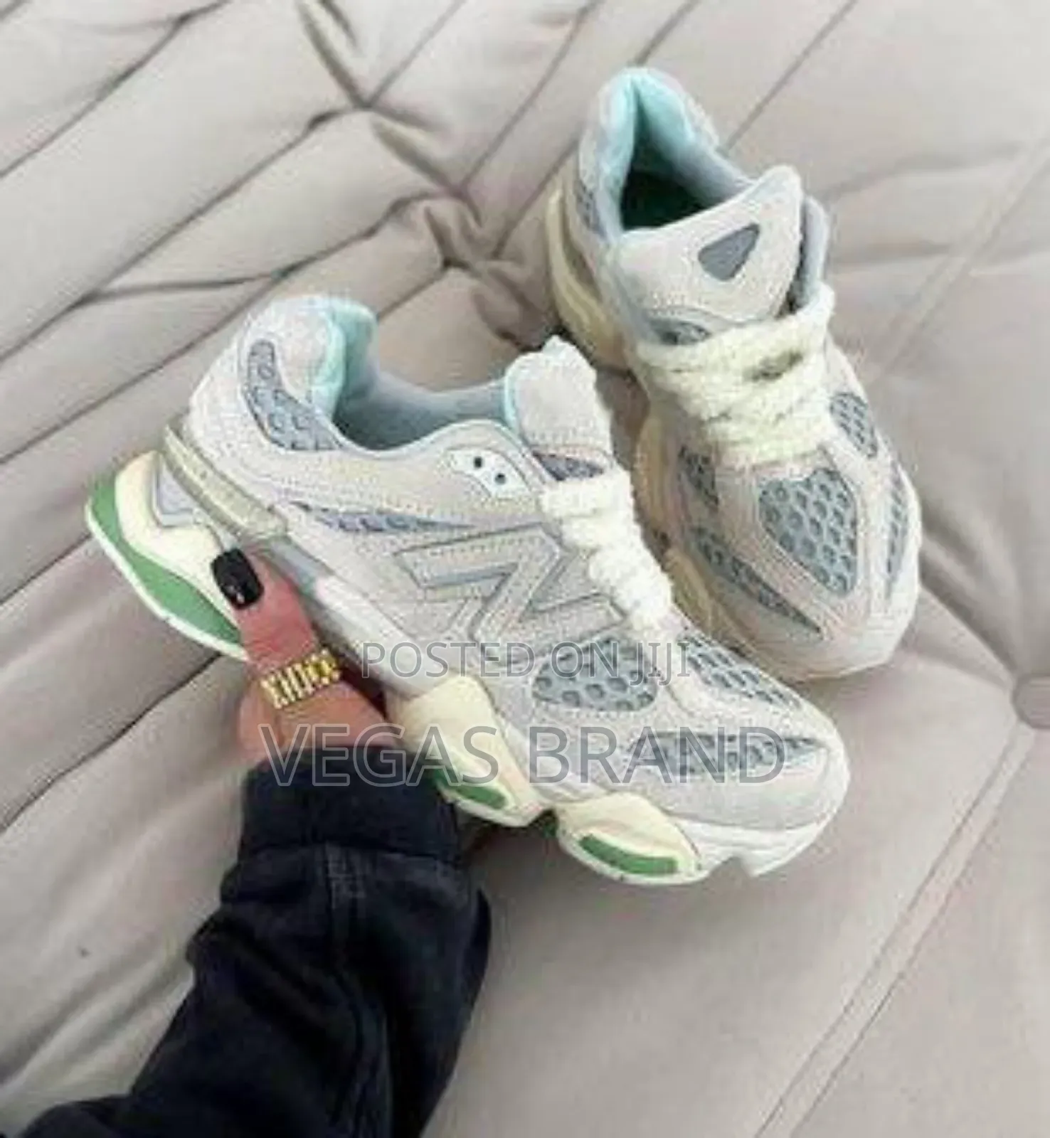 New Balance 9060 Ivory Cream Sneakers Master Quality Shoes