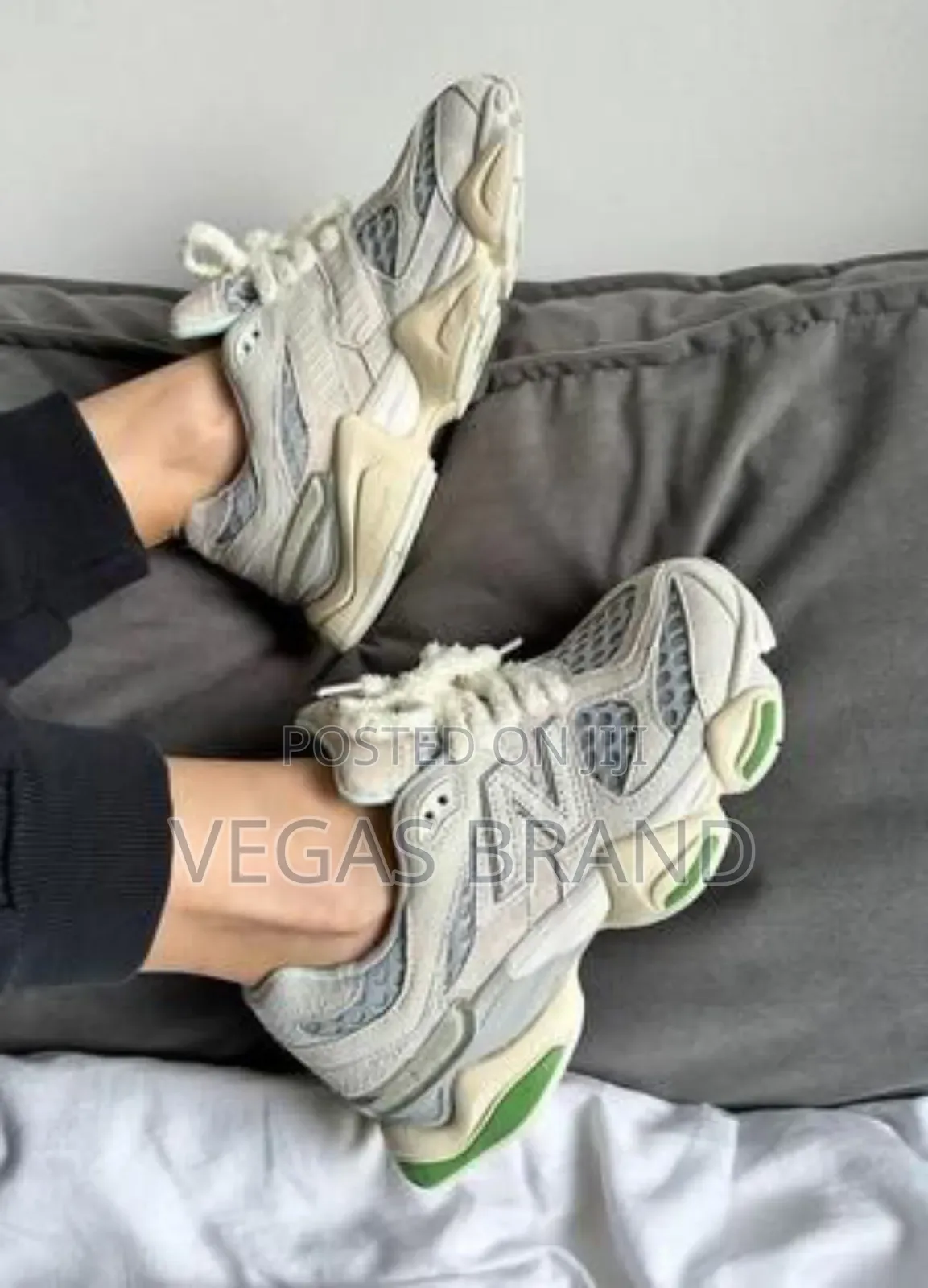 New Balance 9060 Ivory Cream Sneakers Master Quality Shoes