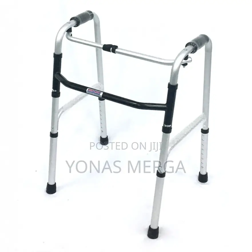 Wheelchair Walker, Crutches Walker Elderly Disabled Aluminum
