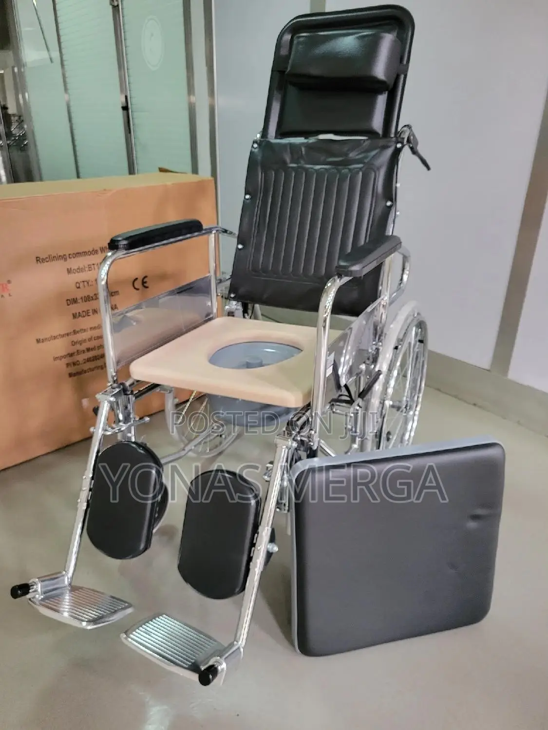 Wheelchair (Reclining)Arm Rest Removevabel/Handicapped
