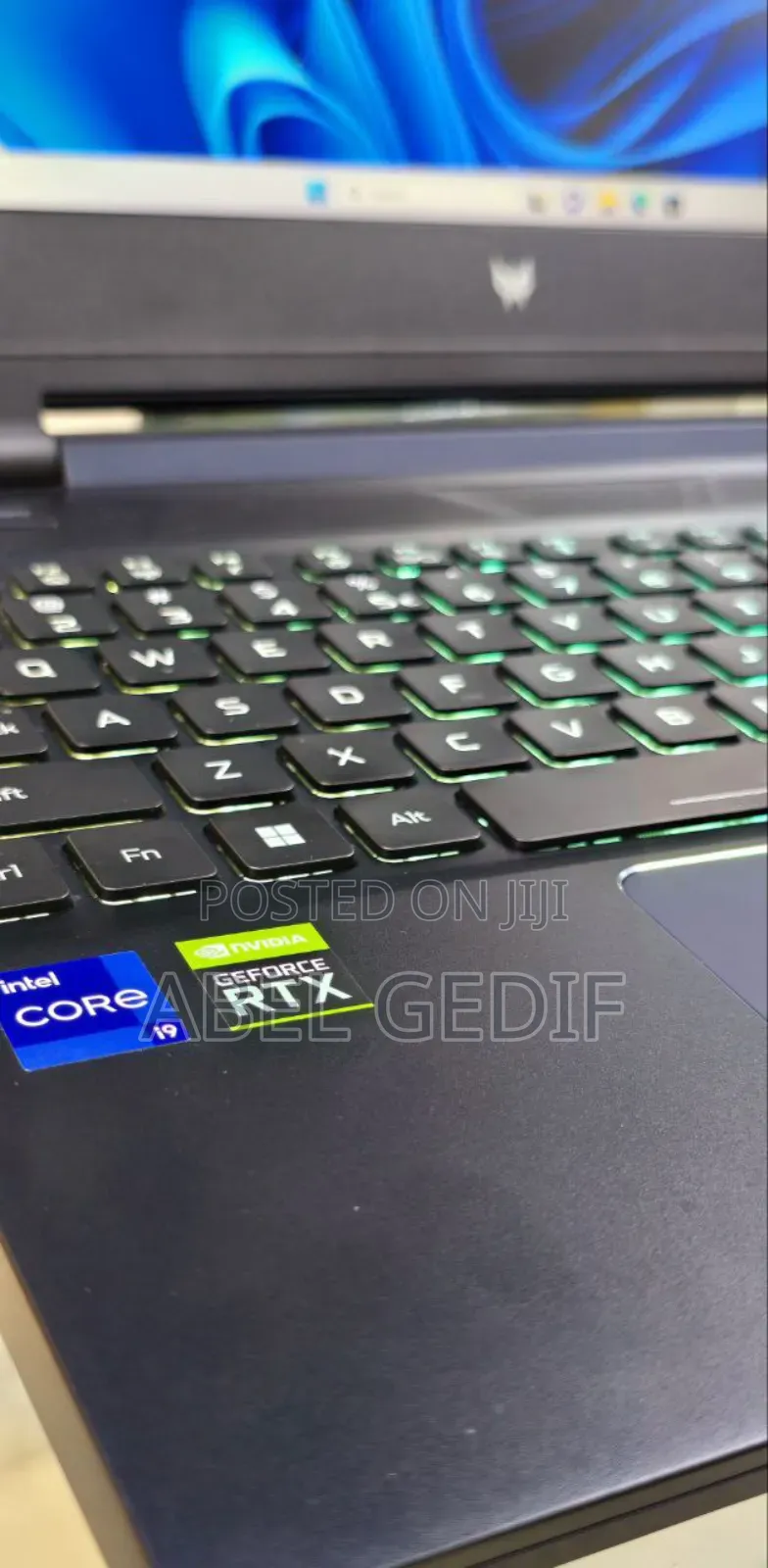 New Laptop Acer Predator 15 16GB Intel Core I9 SSD 512GB