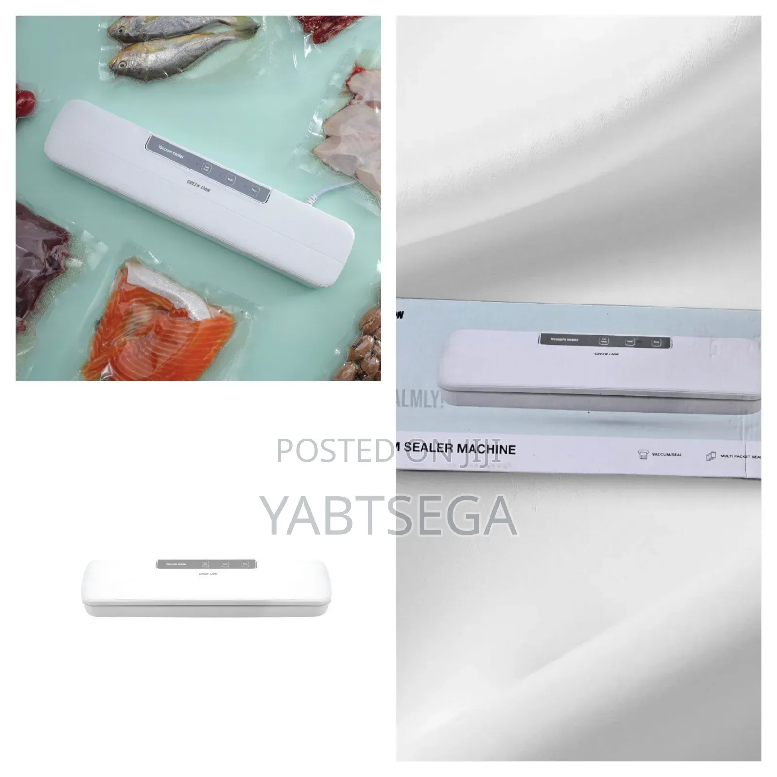 Vacuum Sealer Machine የላስቲክ ማሸጊያ