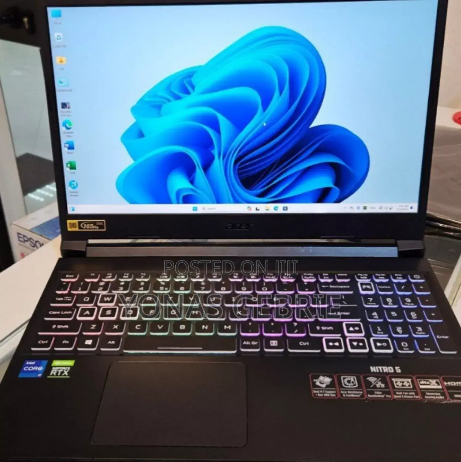 New Laptop Acer Nitro 5 16GB Intel Core I7 SSD 512GB