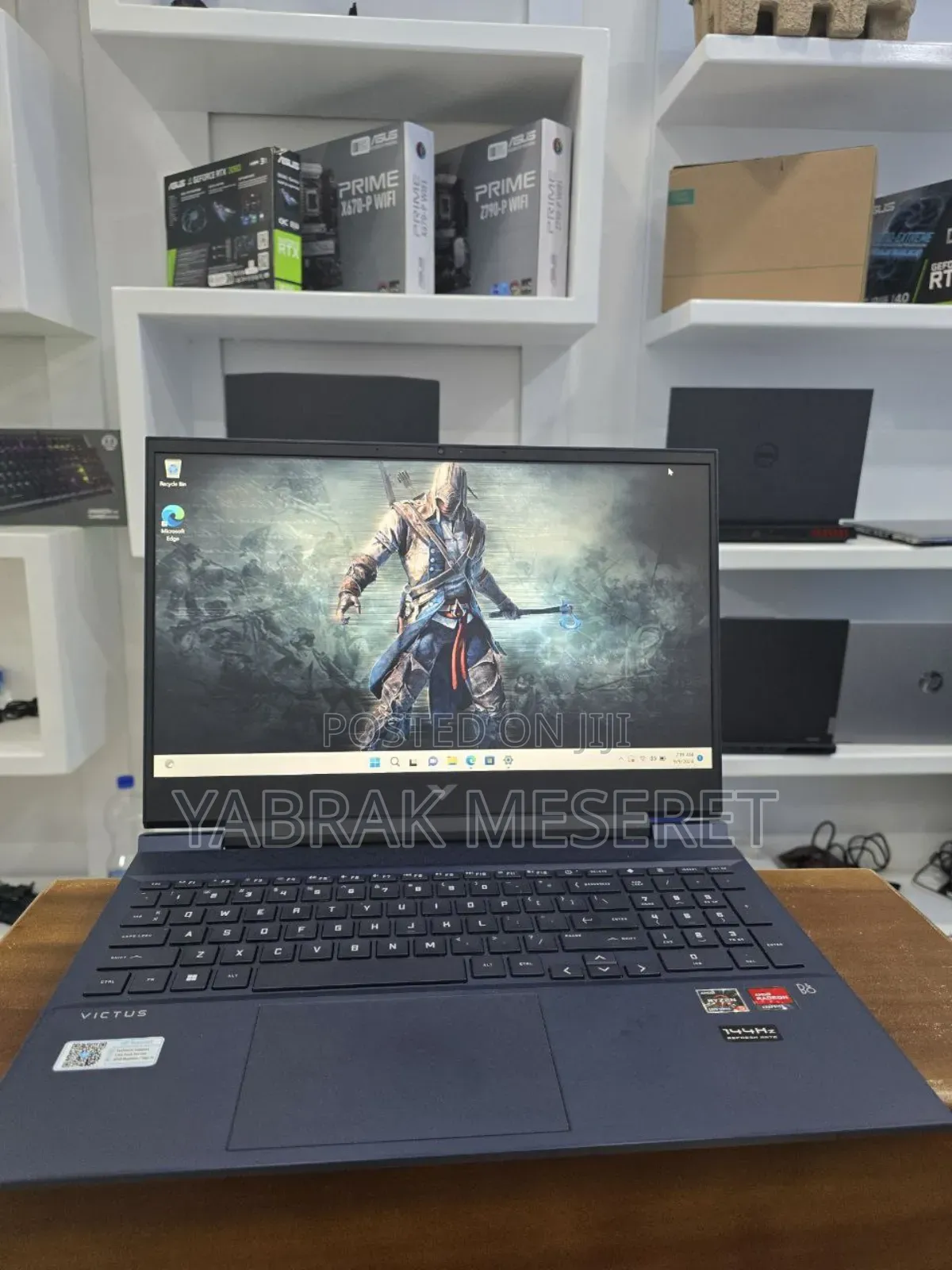 New Laptop HP Victus 15 8GB AMD Ryzen 5 SSD 512GB