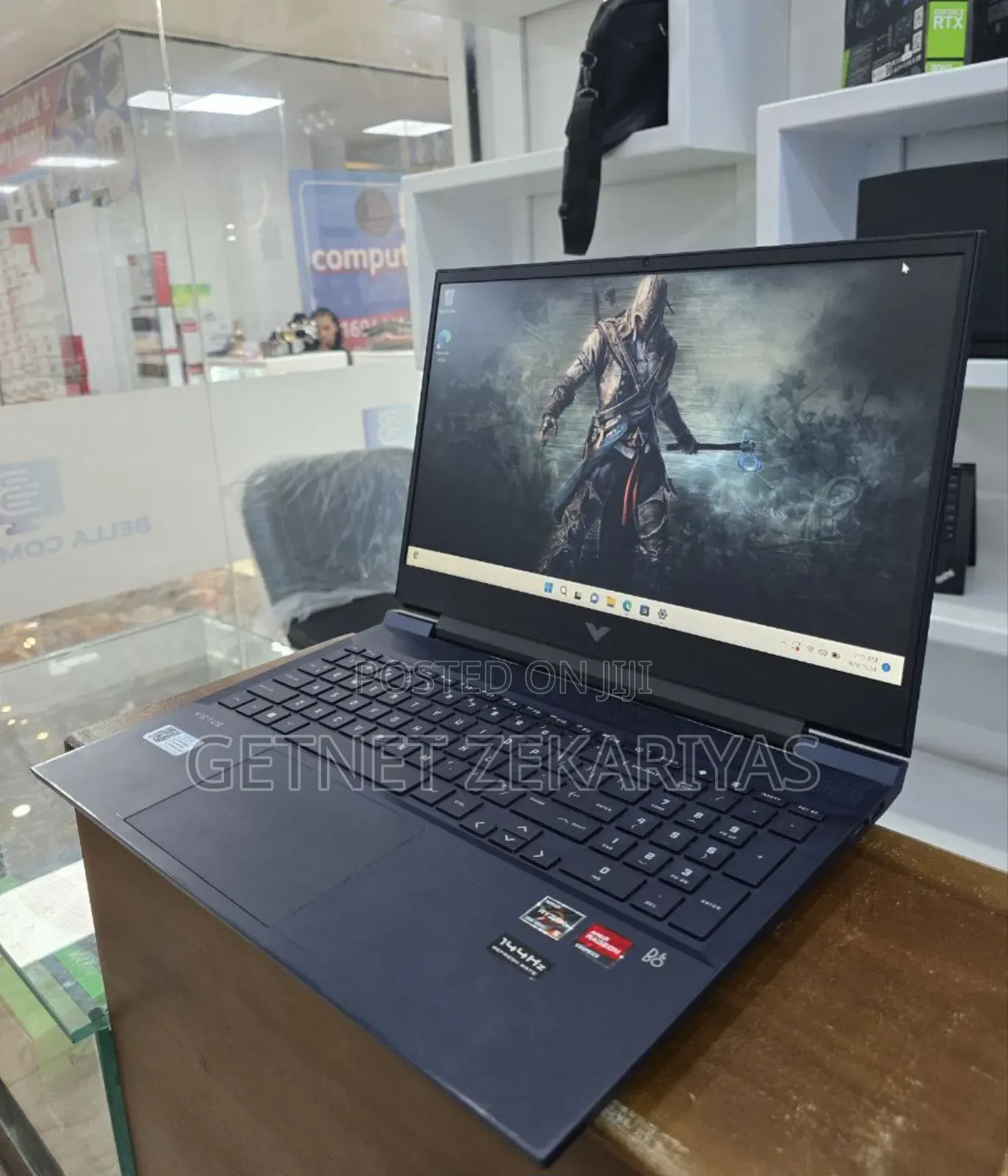 New Laptop HP Victus 15 8GB AMD Ryzen 5 SSD 512GB