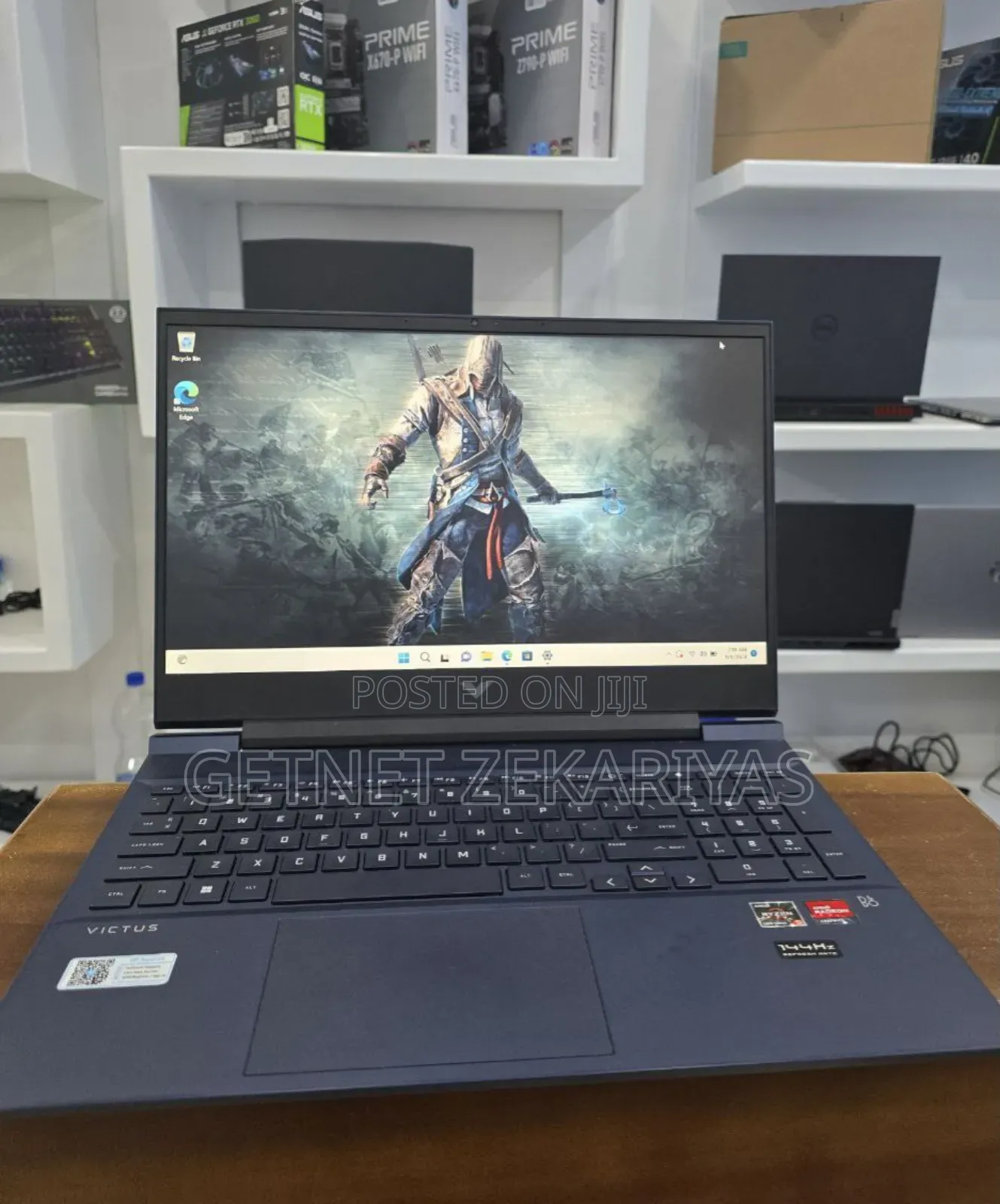 New Laptop HP Victus 15 8GB AMD Ryzen 5 SSD 512GB