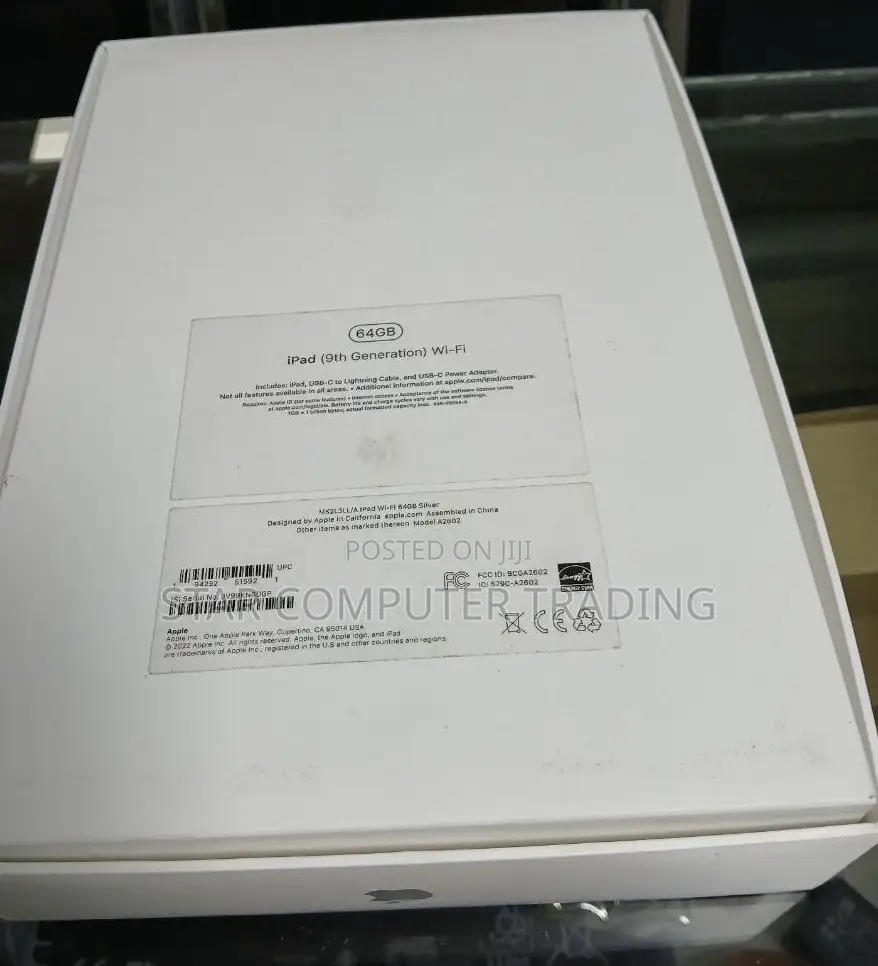 New Apple iPad 10.2 (2020) 64 GB