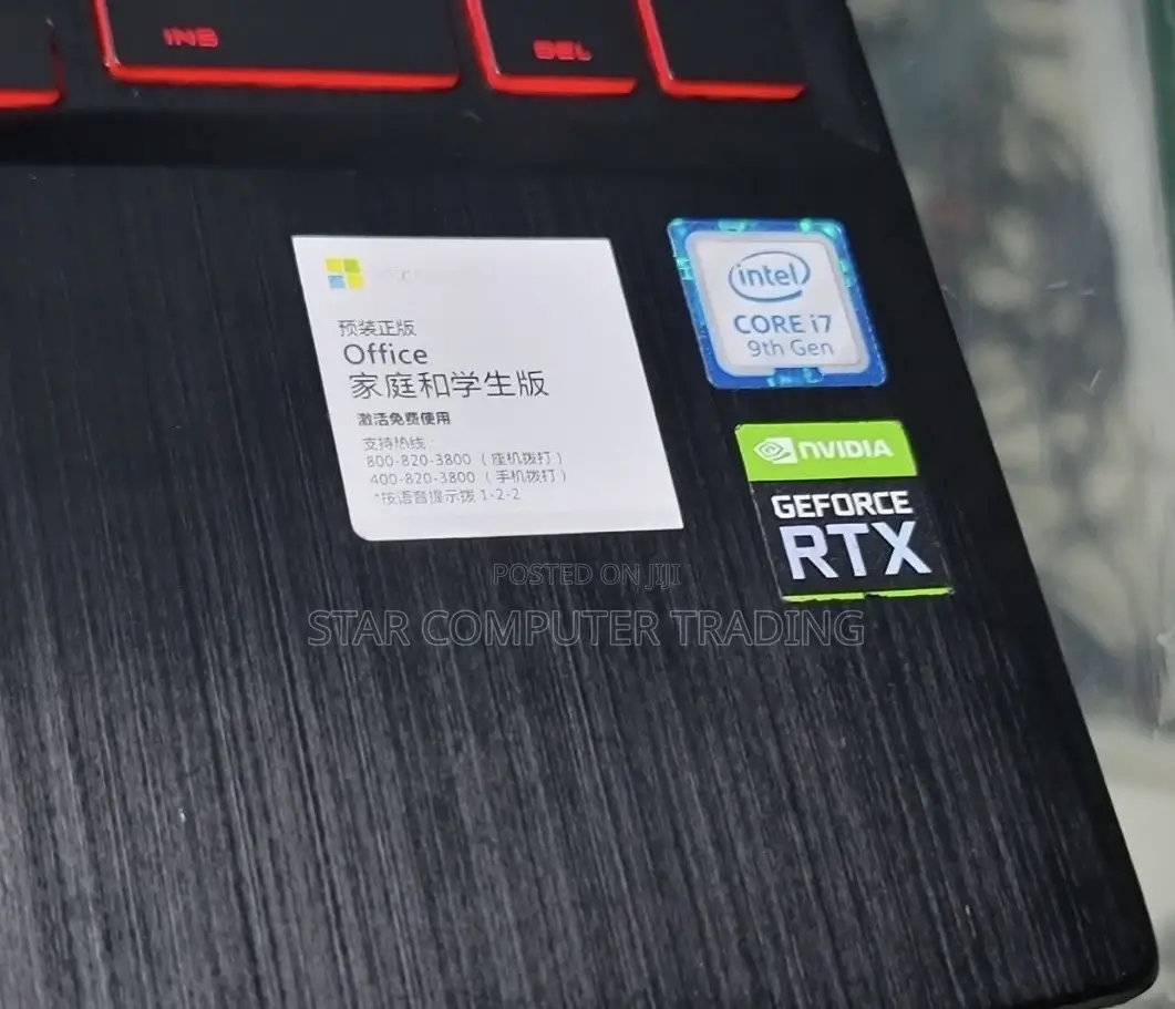 New Laptop HP Omen 15 16GB Intel Core I7 SSD 512GB