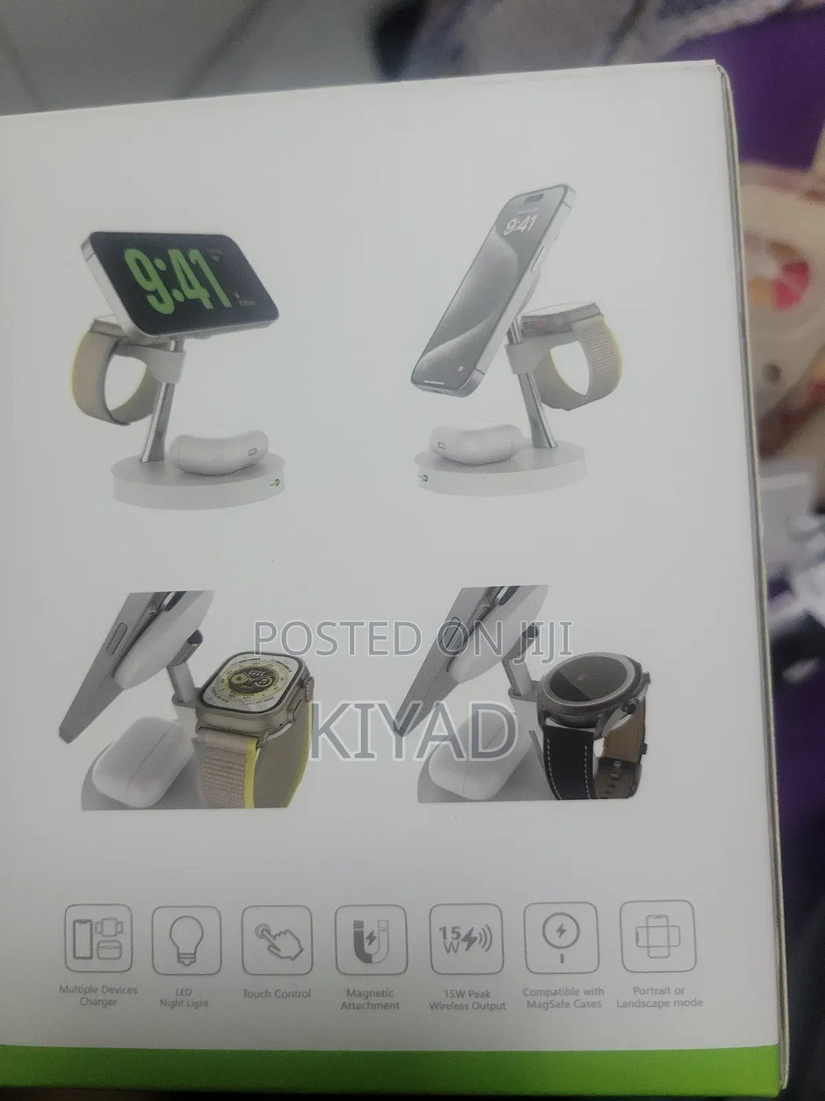 5 in 1 Magnetic Fast Wireless Charger