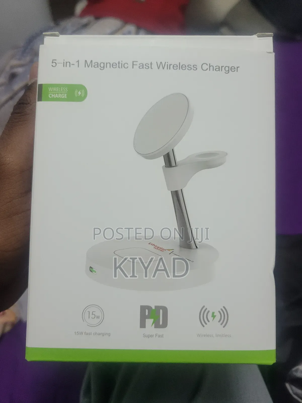 5 in 1 Magnetic Fast Wireless Charger