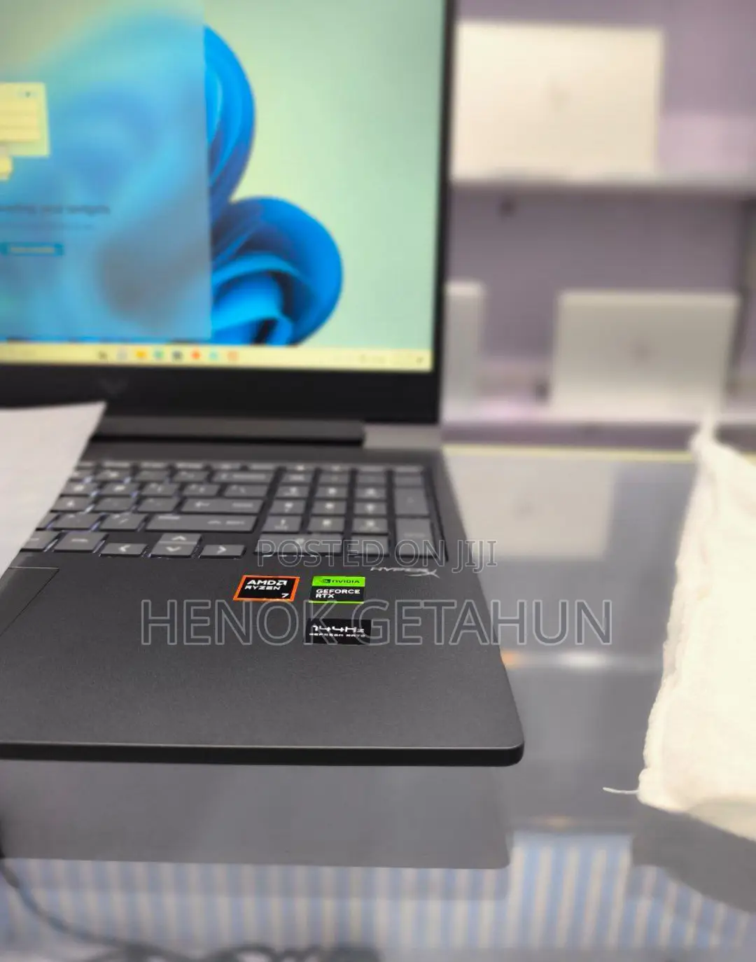 New Laptop HP Victus 16 16GB AMD Ryzen 7 SSD 512GB