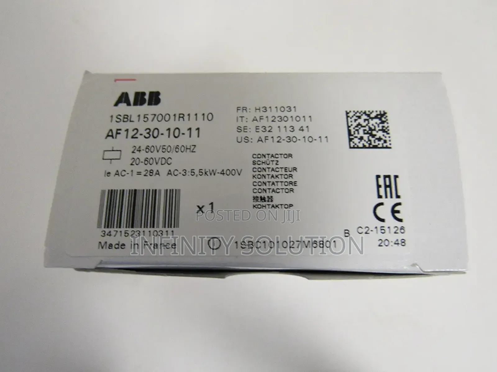 Abb Contactor 24vdc