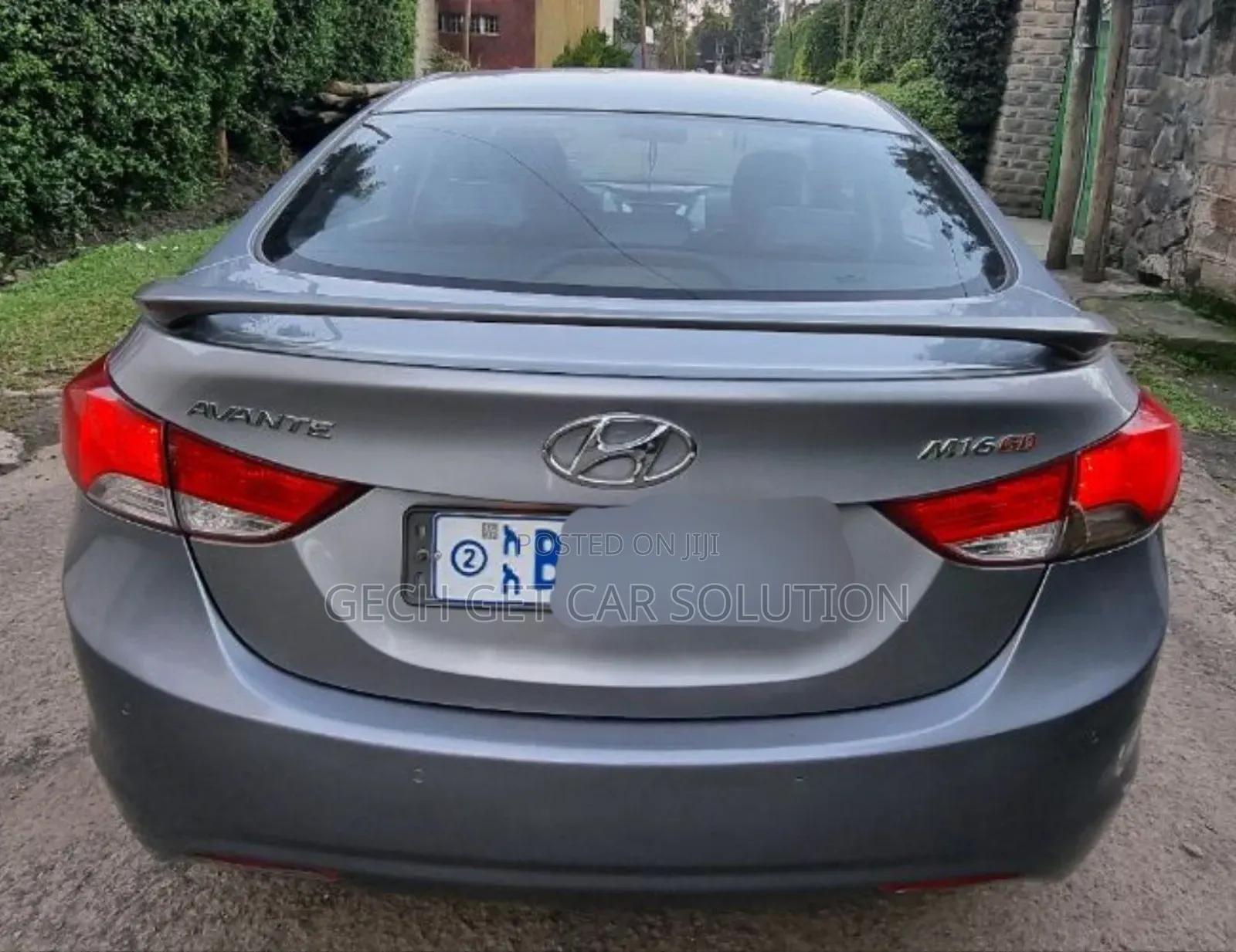 Hyundai Avante 2012 Gray