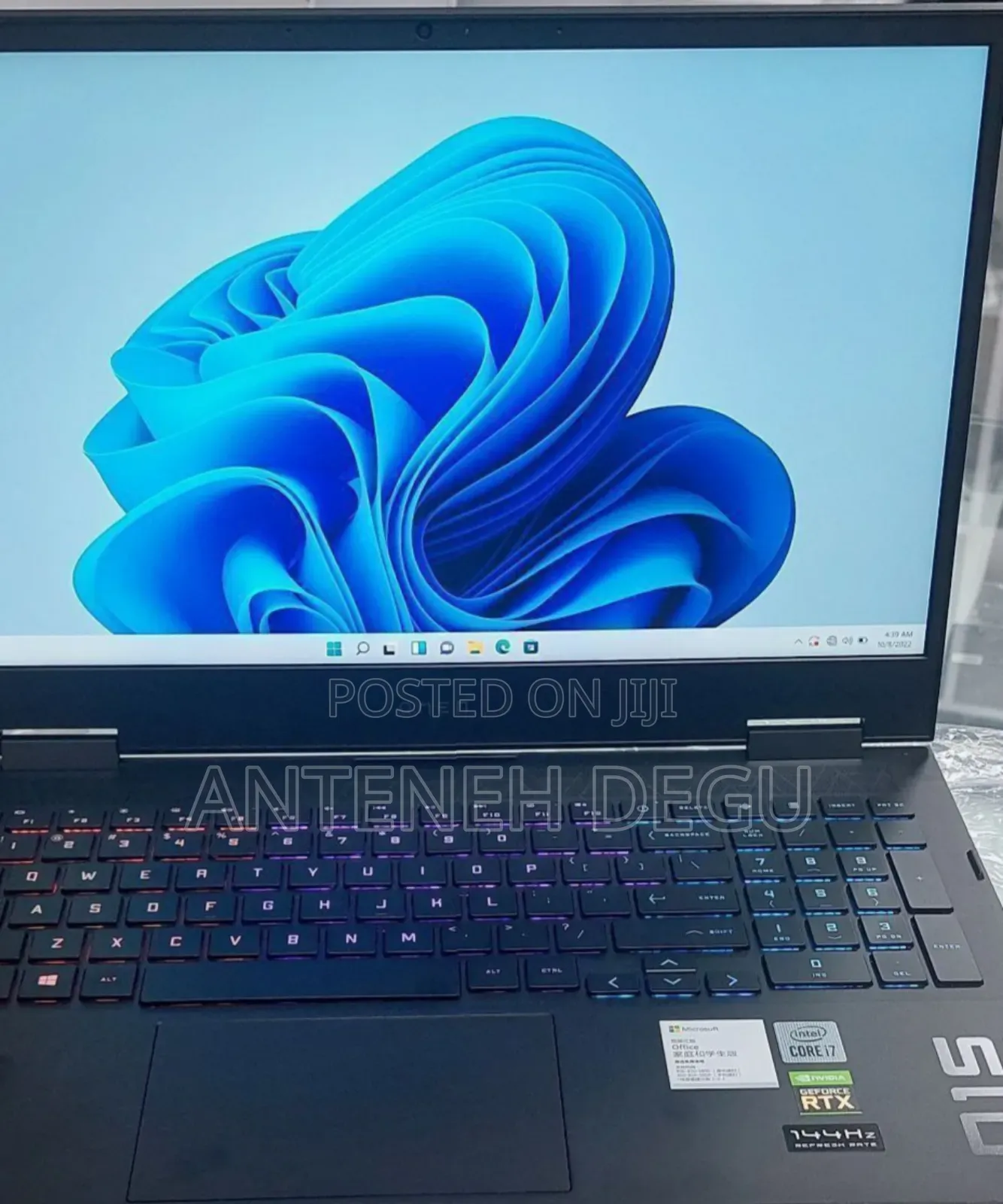 New Laptop HP Omen 15 16GB Intel Core I7 SSD 1T