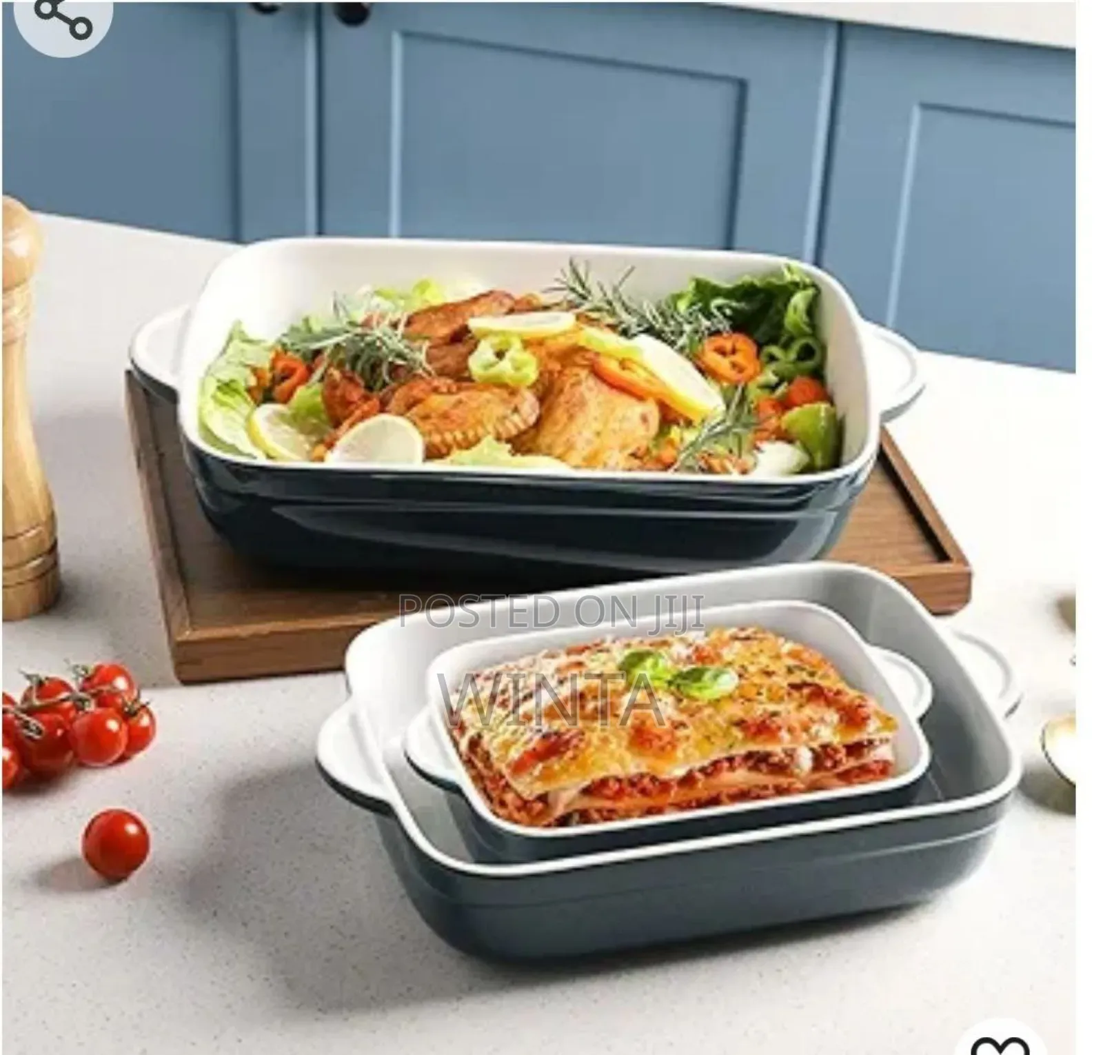 3 PCS Clayed Ceramic Patra (ሸክላ ሴራሚክ ፓትራዎች)