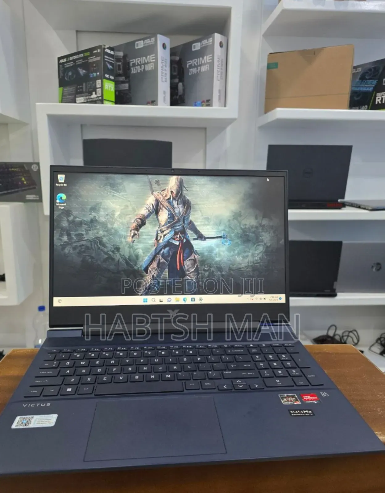 New Laptop HP Victus 15 8GB AMD Ryzen 5 SSD 512GB
