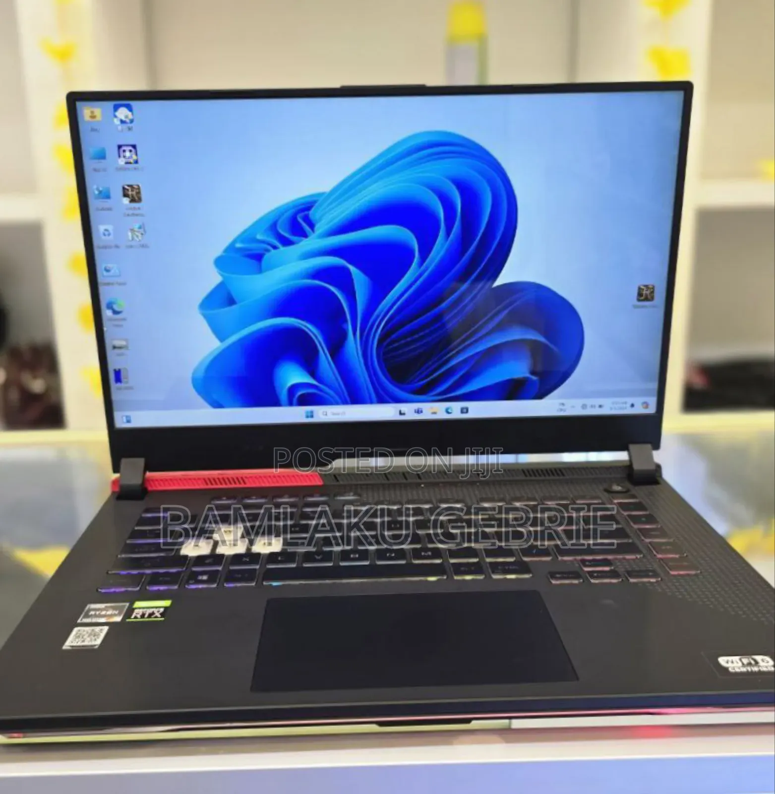 New Laptop Asus ROG Strix G15 16GB AMD Ryzen 9 SSD 512GB