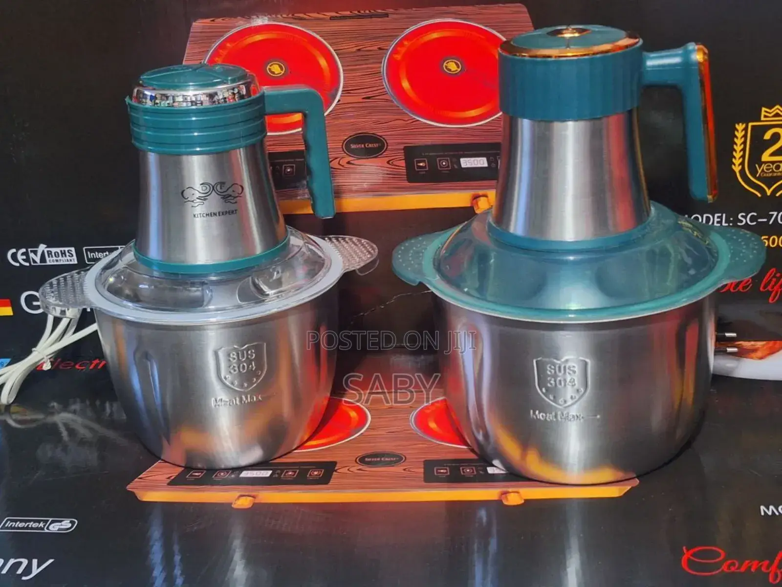 በኤሌክትሪክ የሚሰራ የሽንኩርት፣ የስጋ ፣የጨጓራ መፍጫ