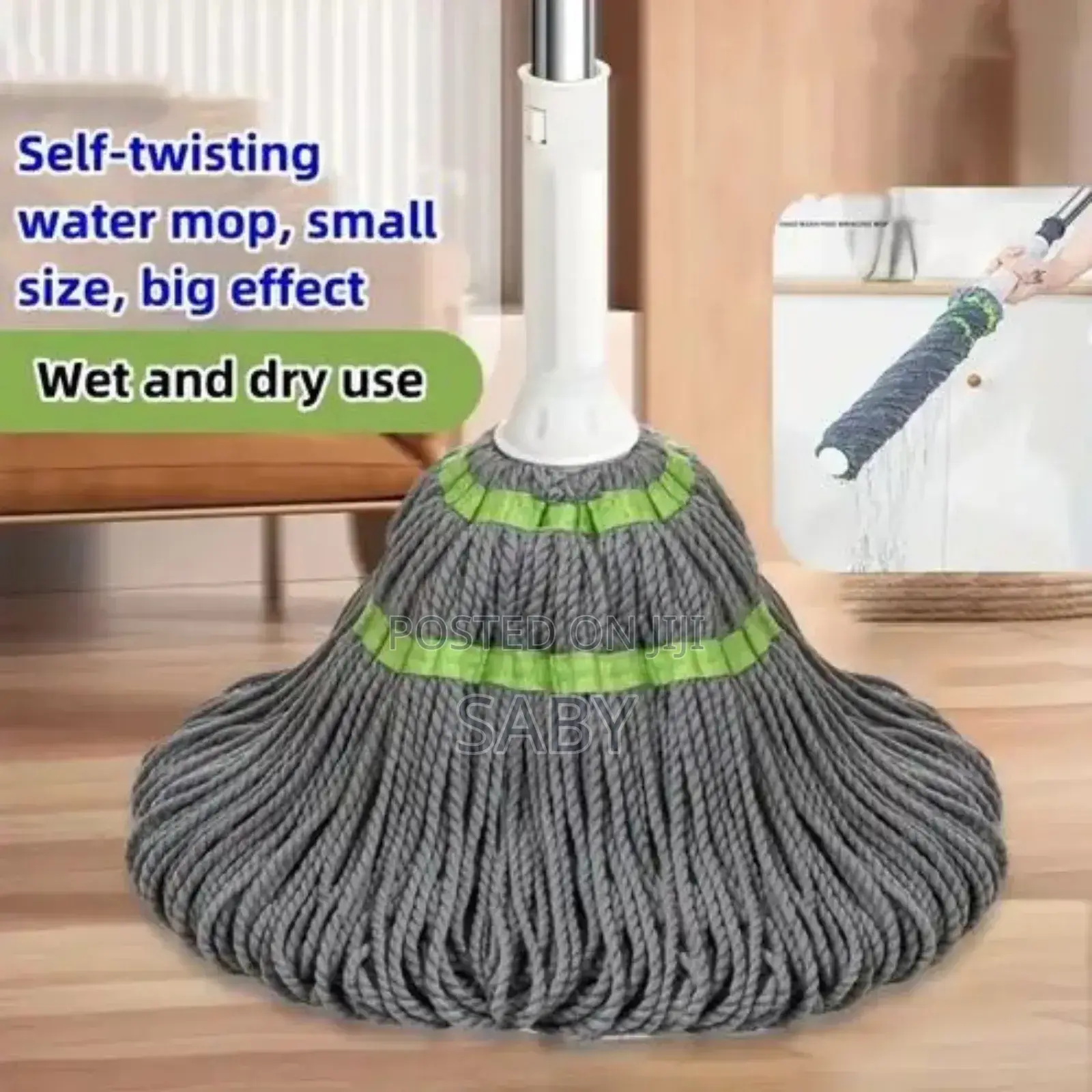 Telescopic Stainless Steel Majic Mop