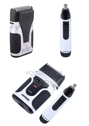 Photo - Geepas 2 in Men's Rechargeable Shaver With Nose Trimmer