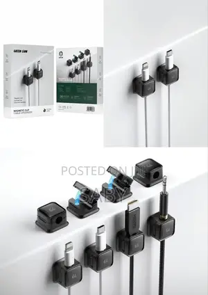 Magnetic Clip Cable Organizer