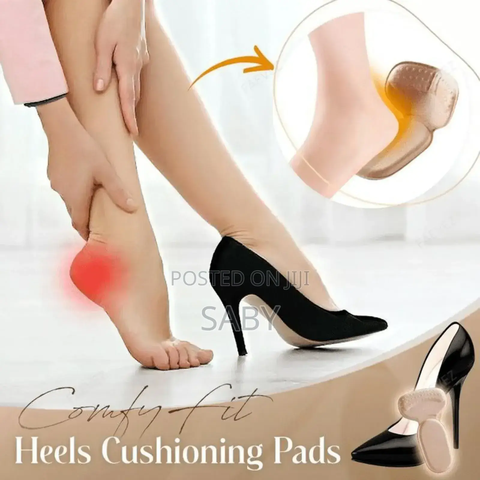 Women Sponge Heel Cushion Pads