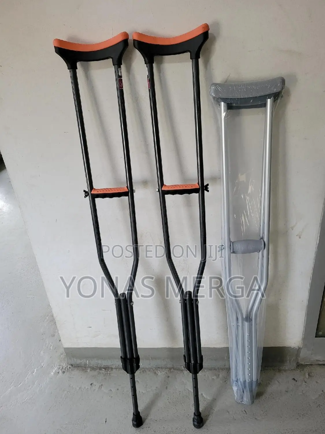 Underarm Crutch Axillary -Length 114-136 Walking Stick