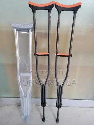 Photo - Underarm Crutch Axillary Walking Stick(Length:113-150cm)