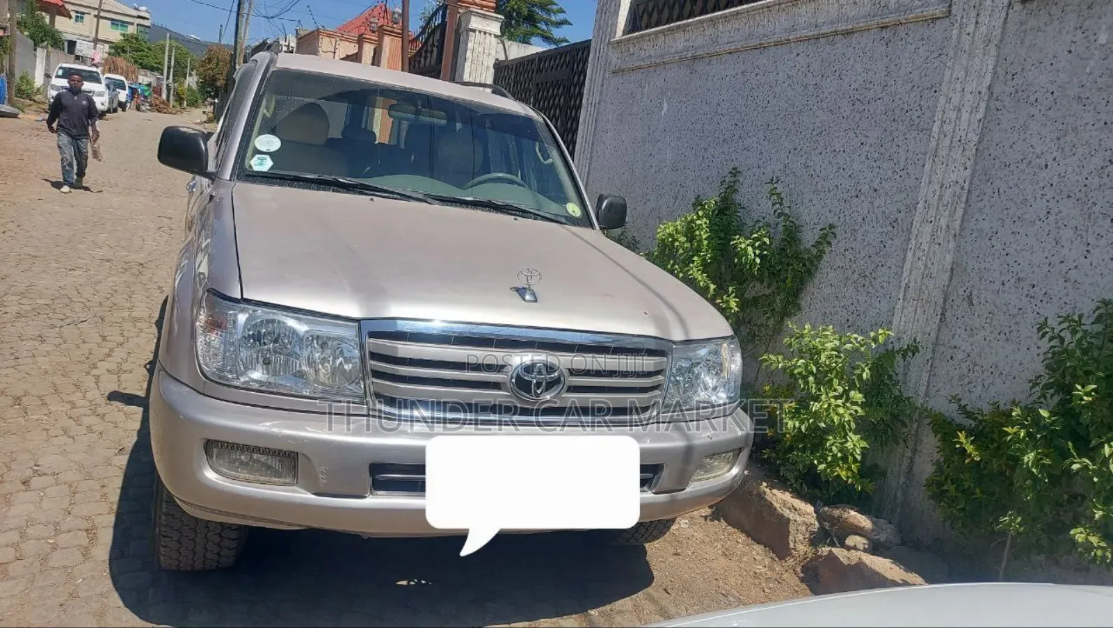 Toyota Land Cruiser 2007 Gold