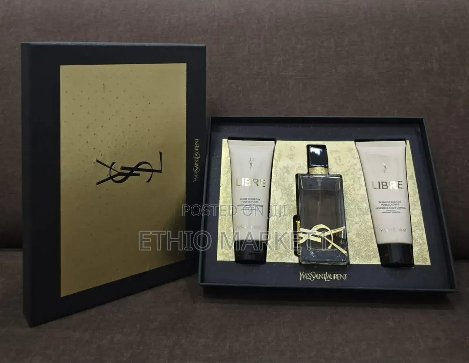 Perfume + Body Lotion + Body Wash (Boss, YSL, Versace, Dior)